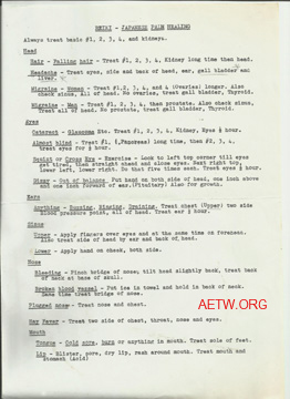 Takata Treatment Handout 1