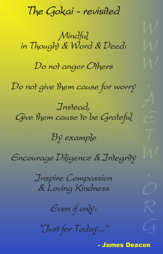 The Usui Reiki Gokai