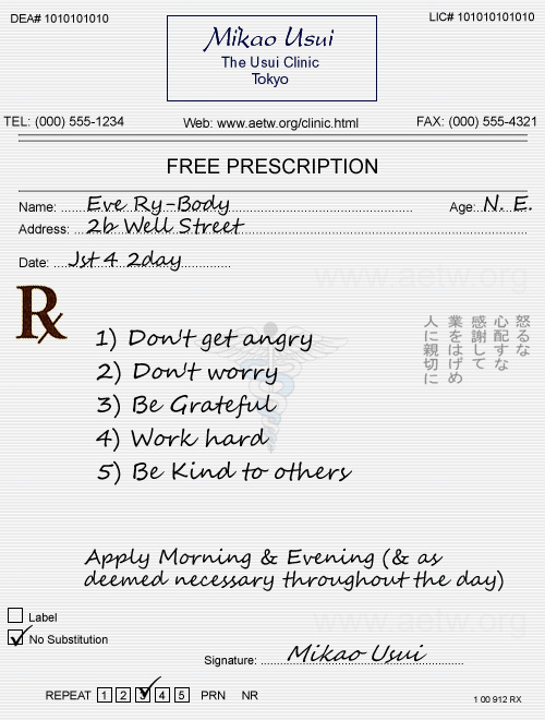Free Prescription