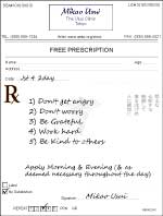 printable prescription, plain