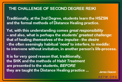 The Challenge of Second Degree Reiki